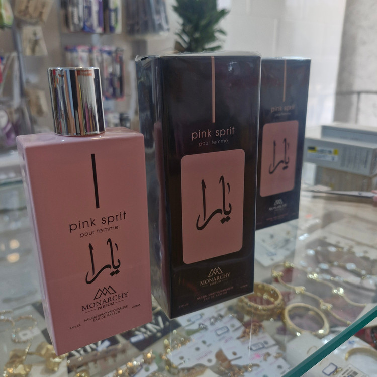 ادکلن یارا pink sprit صدمیل100میل