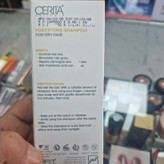 شامپو تقویت کننده سریتا مناسب موهای خشک روغن جوجوبافلاونویید بیزابولول عصاره بارونه
