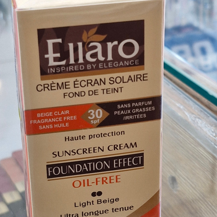 کرم ضد آفتاب الارو (بژ روشن)30spf