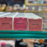 رژ لب یا لیب گلاس ومرطوب کننده رنگی میچانوBUBBLEKISSوGOLDENGLOWوBAREPINKو