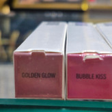 رژ لب یا لیب گلاس ومرطوب کننده رنگی میچانوBUBBLEKISSوGOLDENGLOWوBAREPINKو